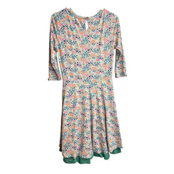 Matilda Jane Joanna Gaines Once Upon A Time Down On the Farm Dress Floral Green - Picture 10 of 10